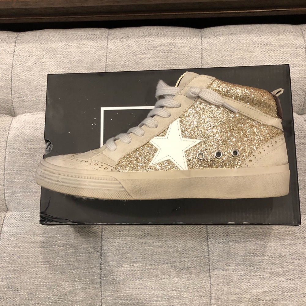 ShuShop Paulina Gold Glitter sz 8
